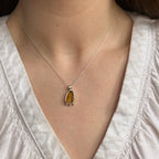Sea glass pendant No. 6