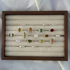 Sea glass ring No. 1 ~ UK N / US 6.5