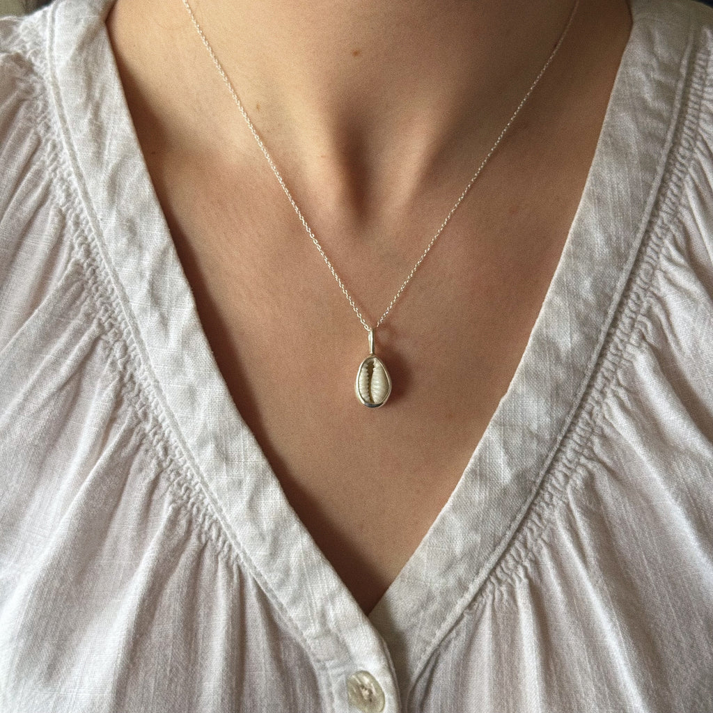 Cowrie pendant