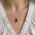 Sea glass pendant No. 8
