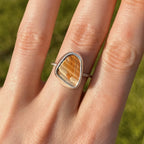 Sea shell ring No. 2 ~ UK O / US 7