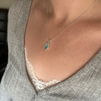 Artefact sea glass necklace No. 5