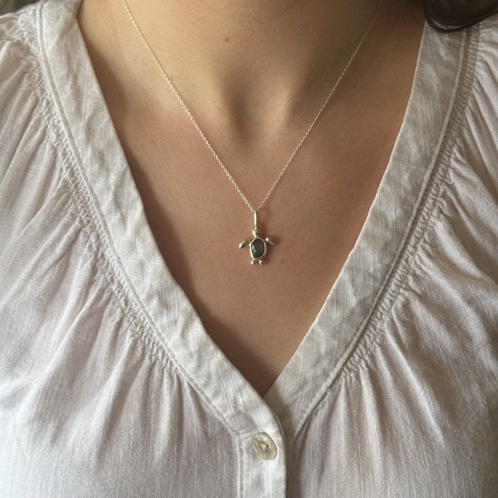 Labradorite turtle