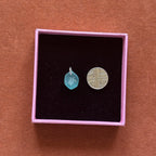 Turtle silhouette pendant No. 4