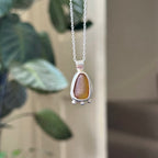 Sea glass pendant No. 6