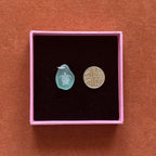 Turtle silhouette pendant No. 1