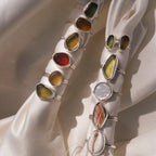 Sea glass ring No. 1 ~ UK N / US 6.5