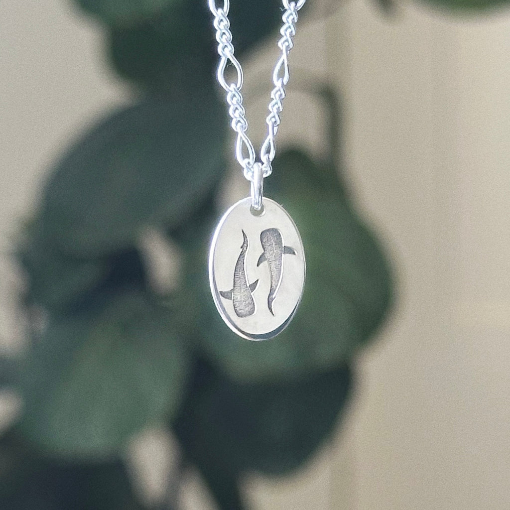 Double whaleshark medal