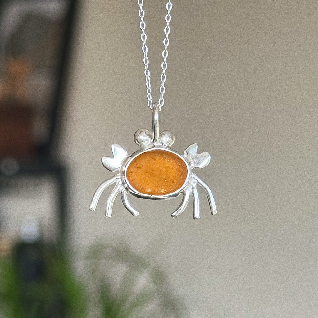 Sea glass crab