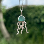 Sea glass jellyfish No. 2