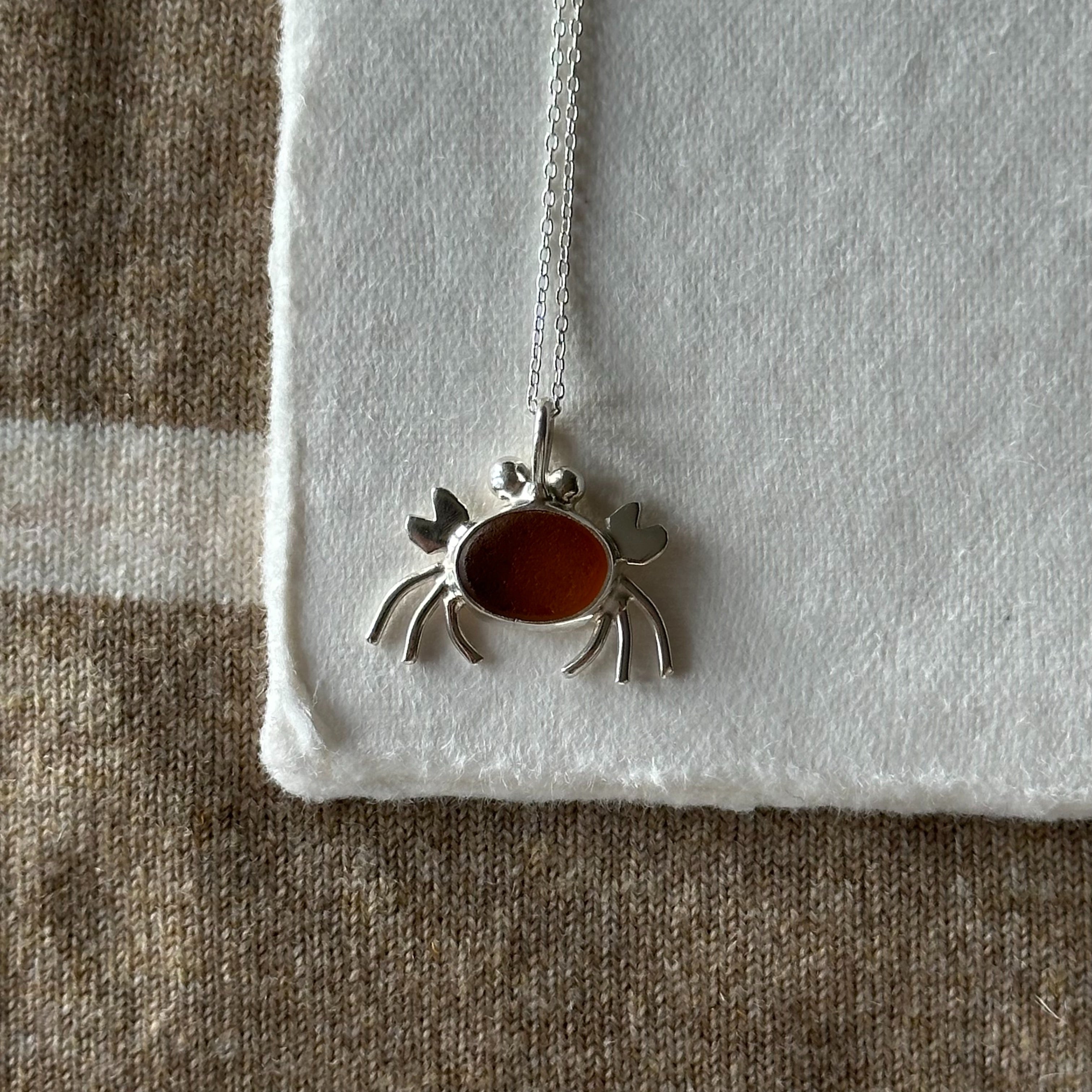 Sea glass crab