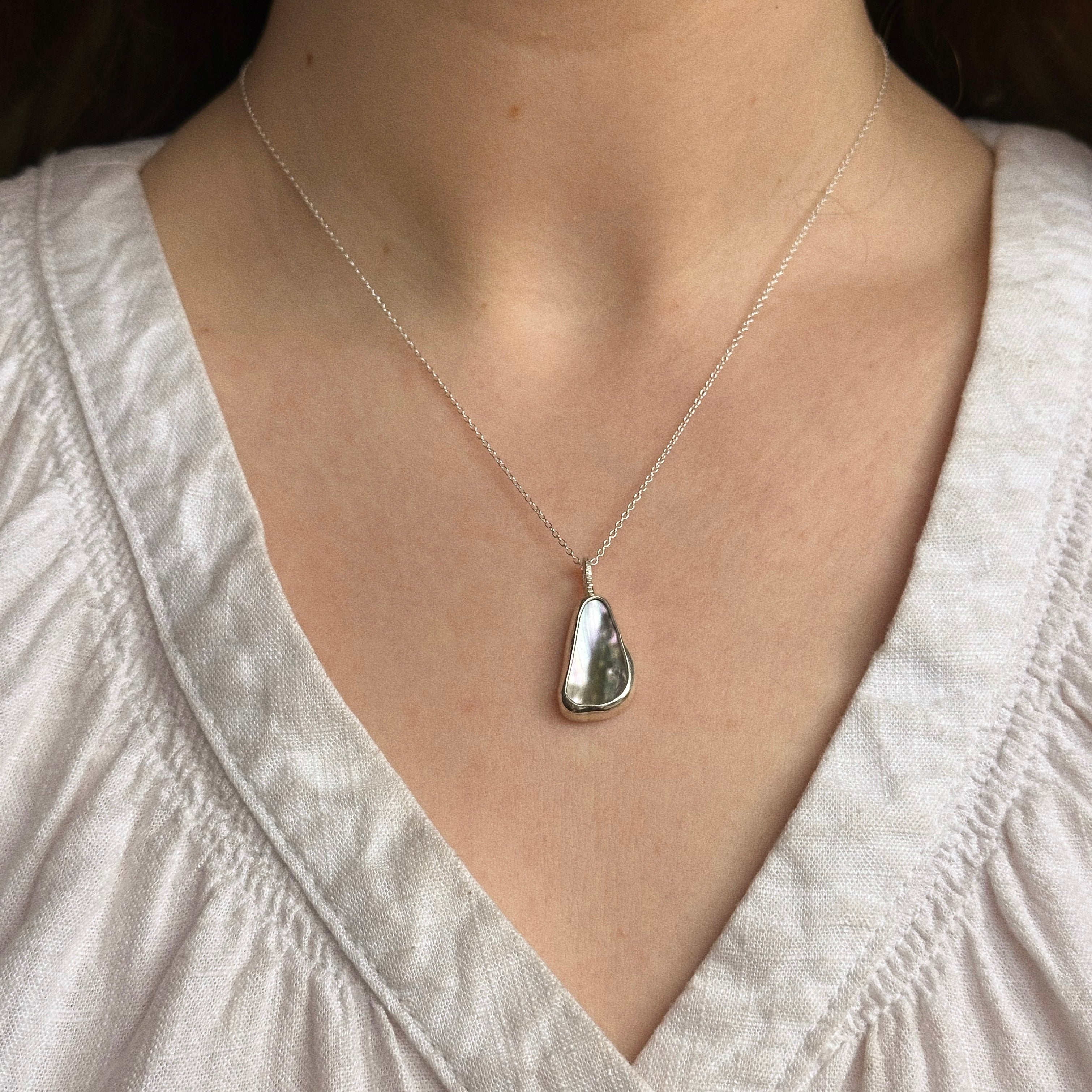 Abalone pendant No. 1