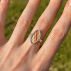 *Imperfect* Sea shell ring No. 1 ~ UK N / US 6.5