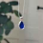 Artefact sea glass necklace No. 1
