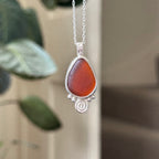 Sea glass pendant No. 8