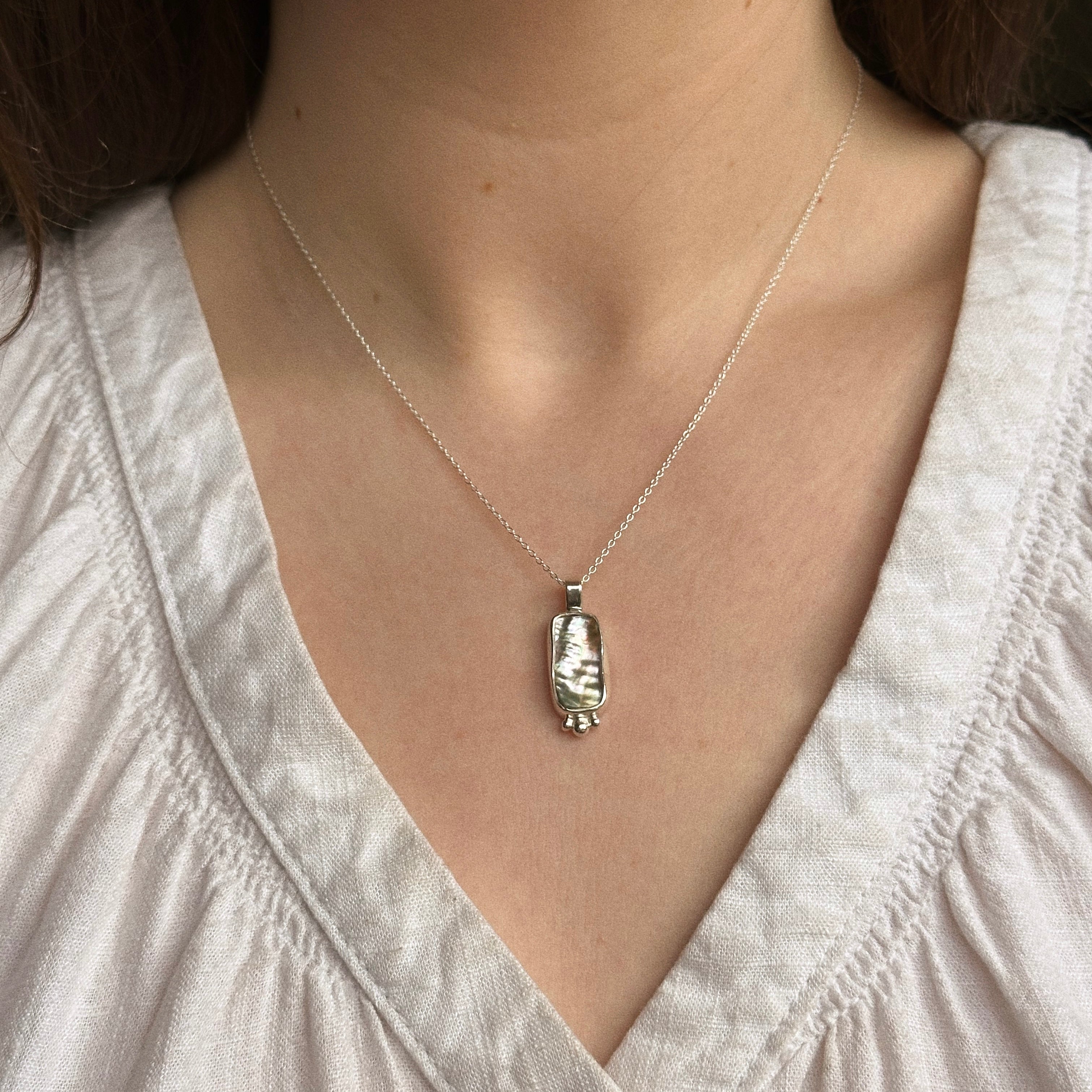 Abalone pendant No. 2