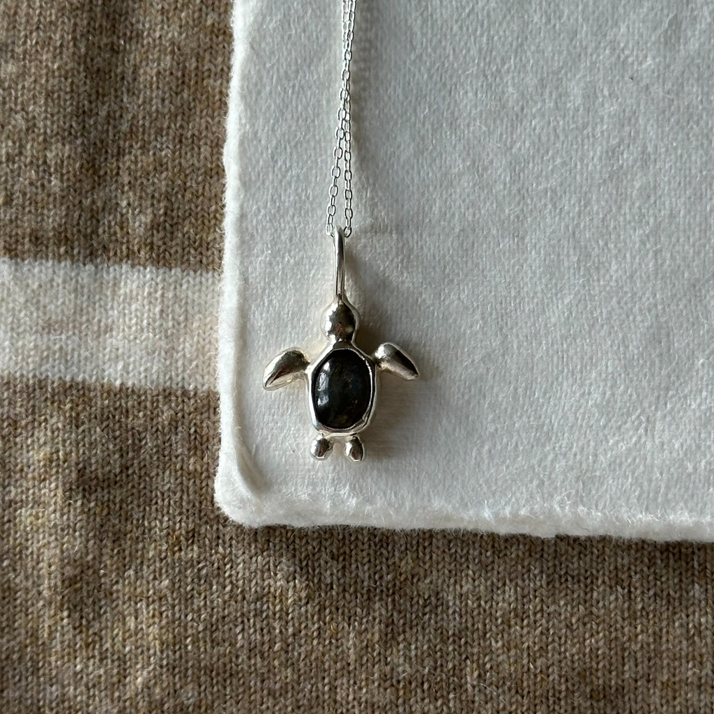Labradorite turtle