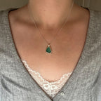 Artefact sea glass necklace No. 8