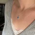 Artefact sea glass necklace No. 3