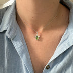 Sea glass turtle pendant No. 11