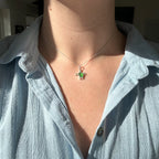 Sea glass turtle pendant No. 5