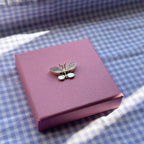 Moonstone butterfly pendant