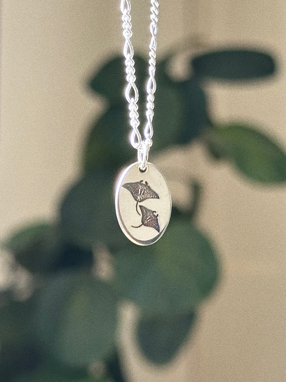 Double manta ray medal