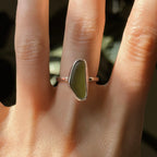 Sea glass ring No. 3 ~ UK M / US 6
