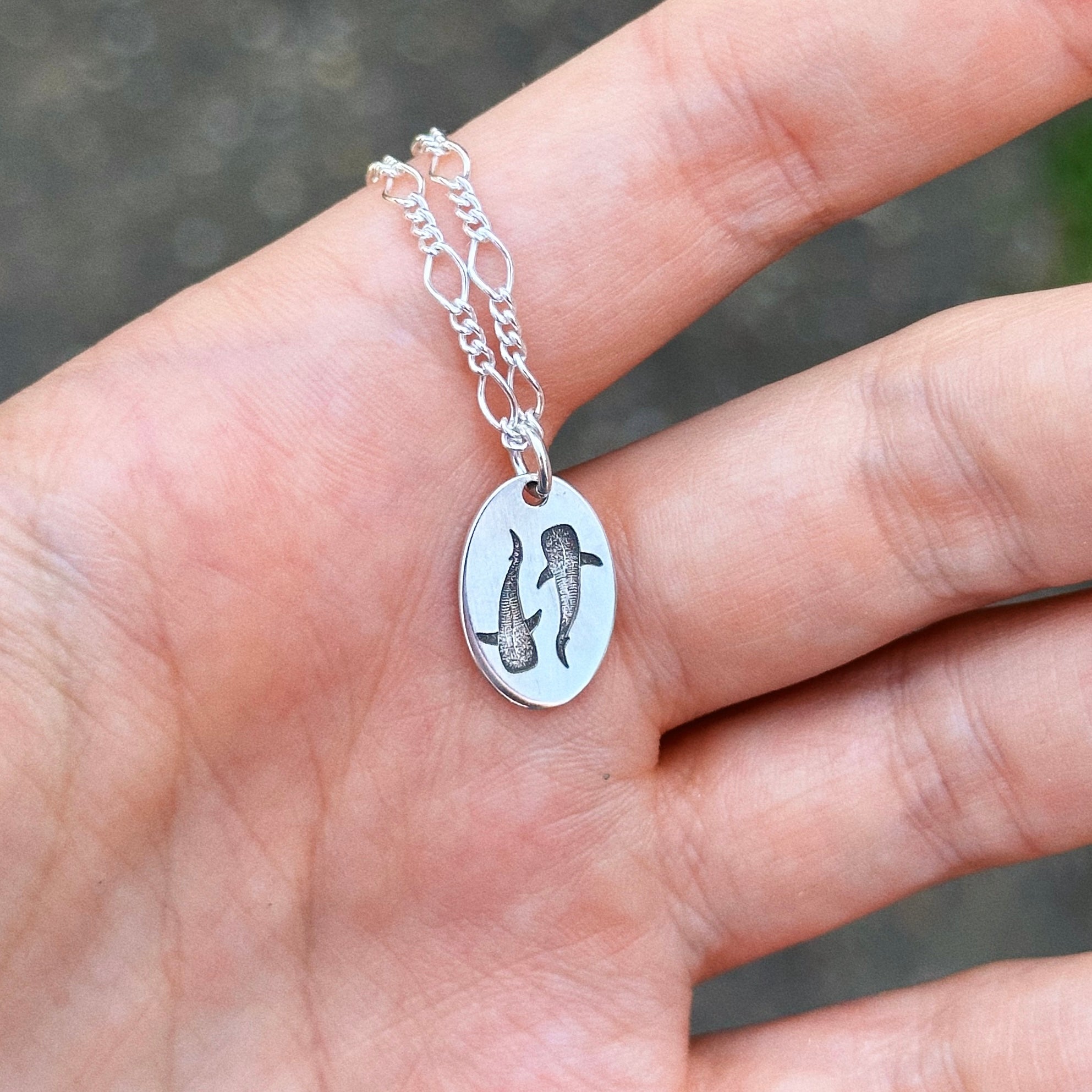 Double whaleshark medal