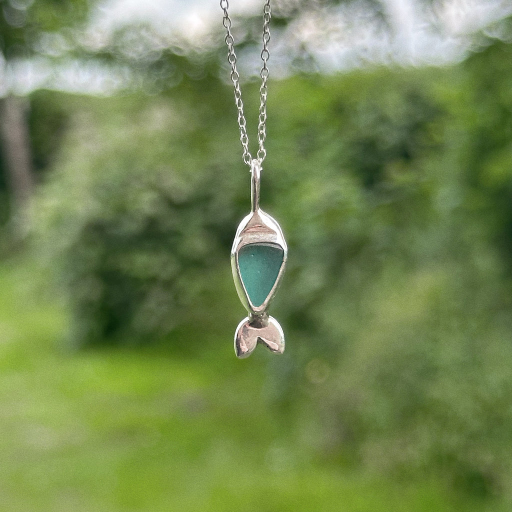 Sea glass fish No. 1