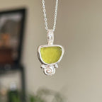 Sea glass pendant