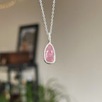 Rose quartz pendant