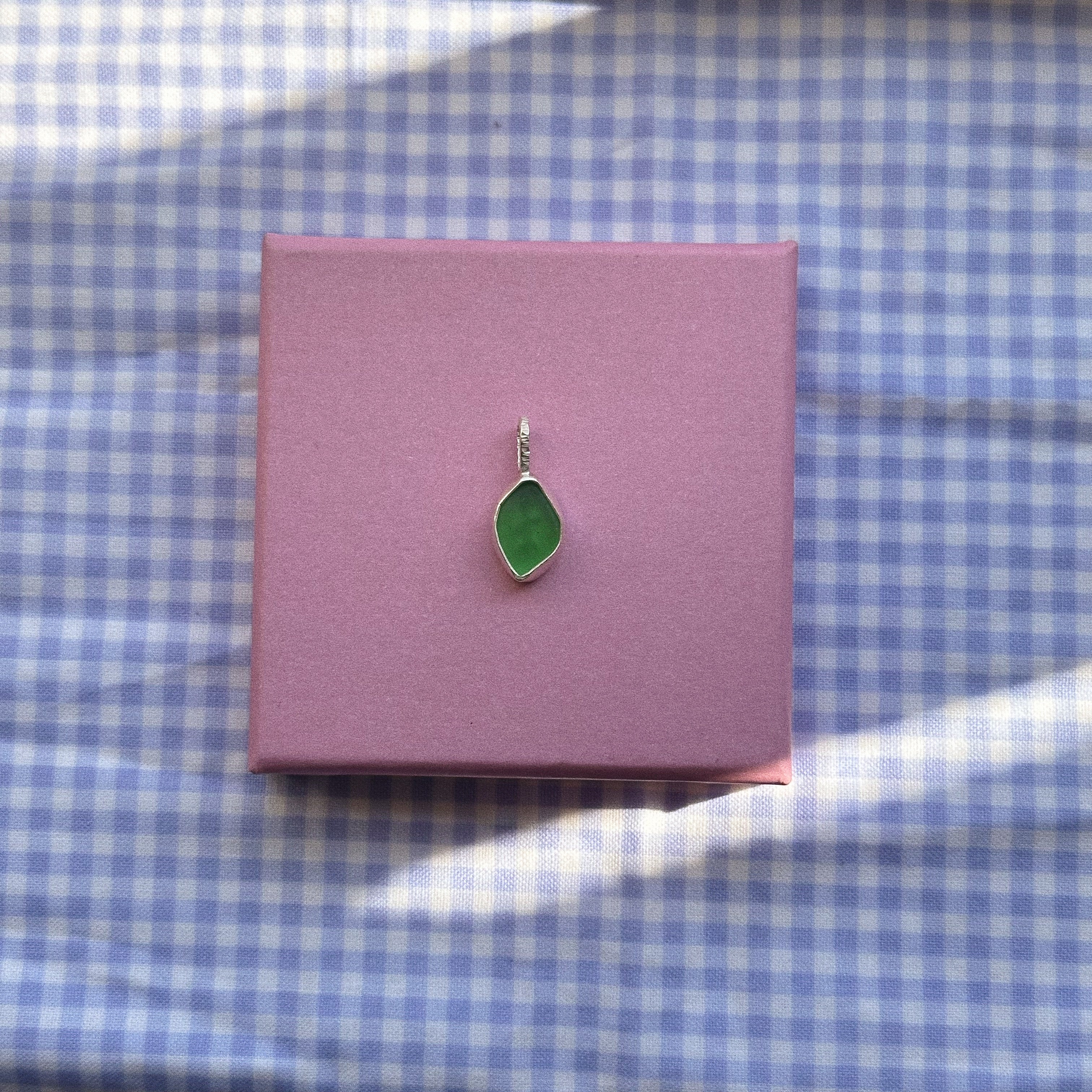 Sea glass leaf