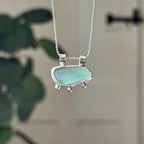 Artefact sea glass necklace No. 2
