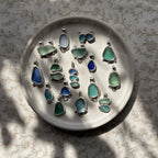 Artefact sea glass necklace No. 7