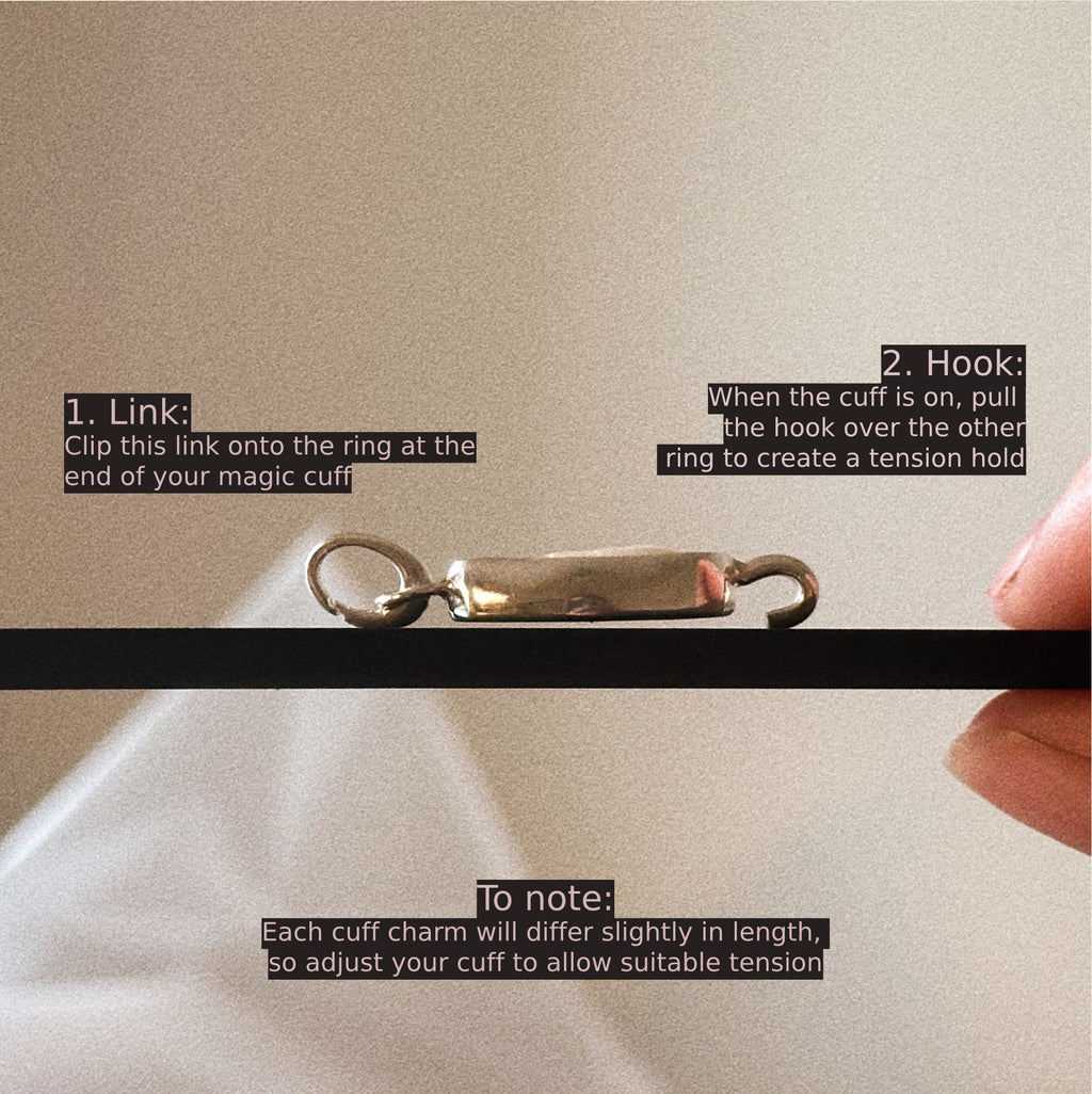 *Imperfect* Shell cuff charm No. 3