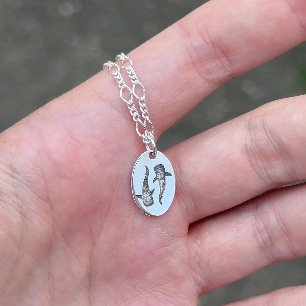 Double whaleshark medal
